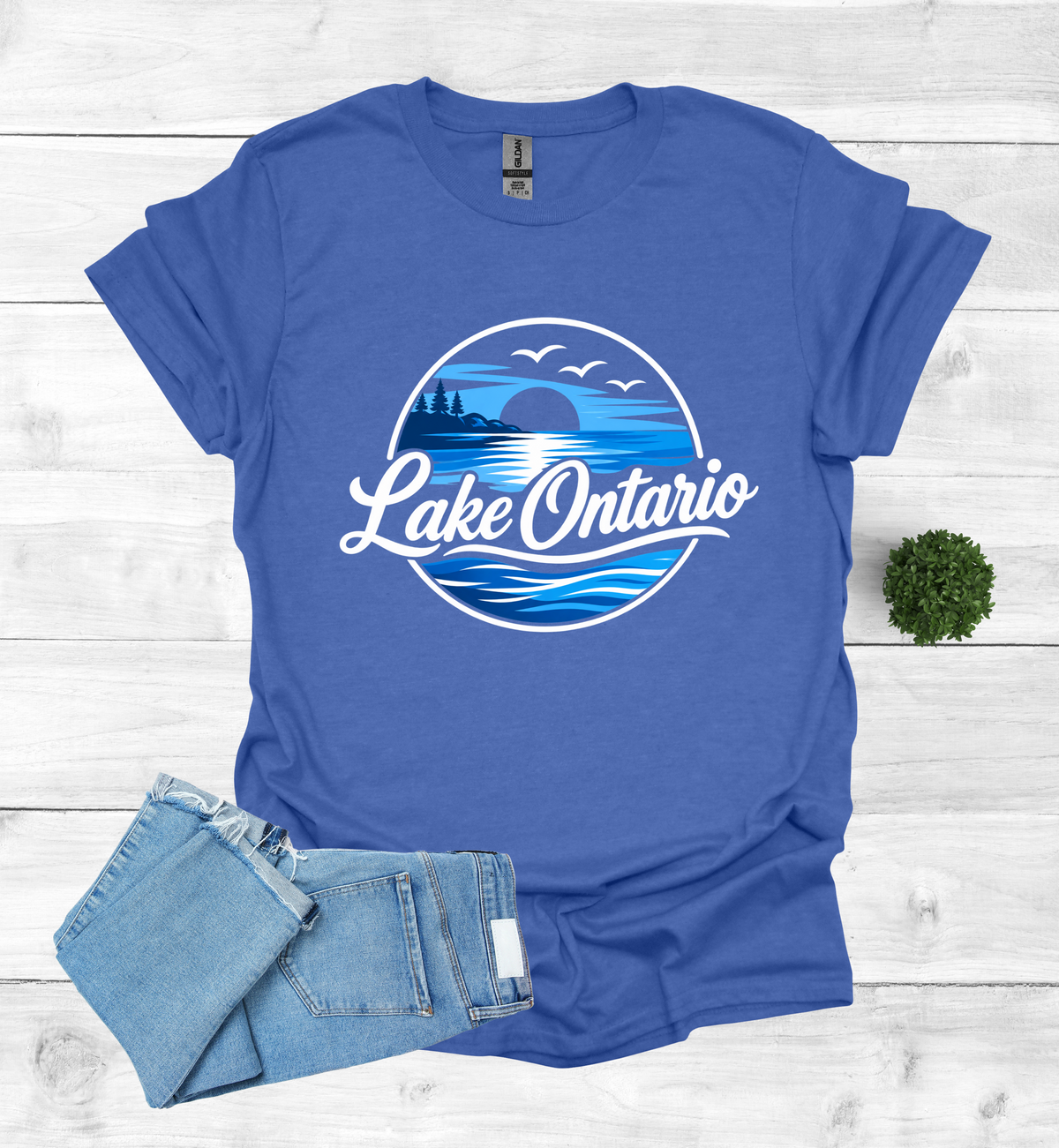 Lake Ontario Tee lake scene