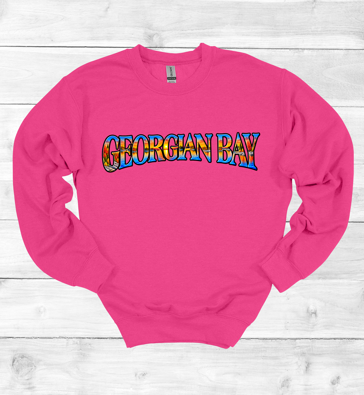 Colorful Georgian Bay Fall Look, Sweatshirt