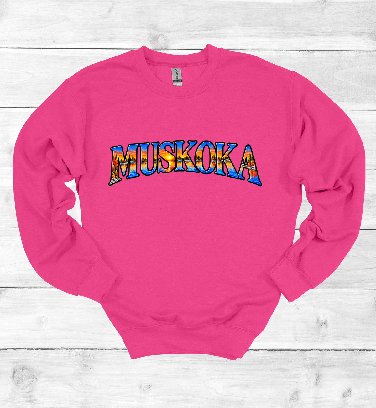 Colorful Muskoka  Fall Look, Sweatshirt