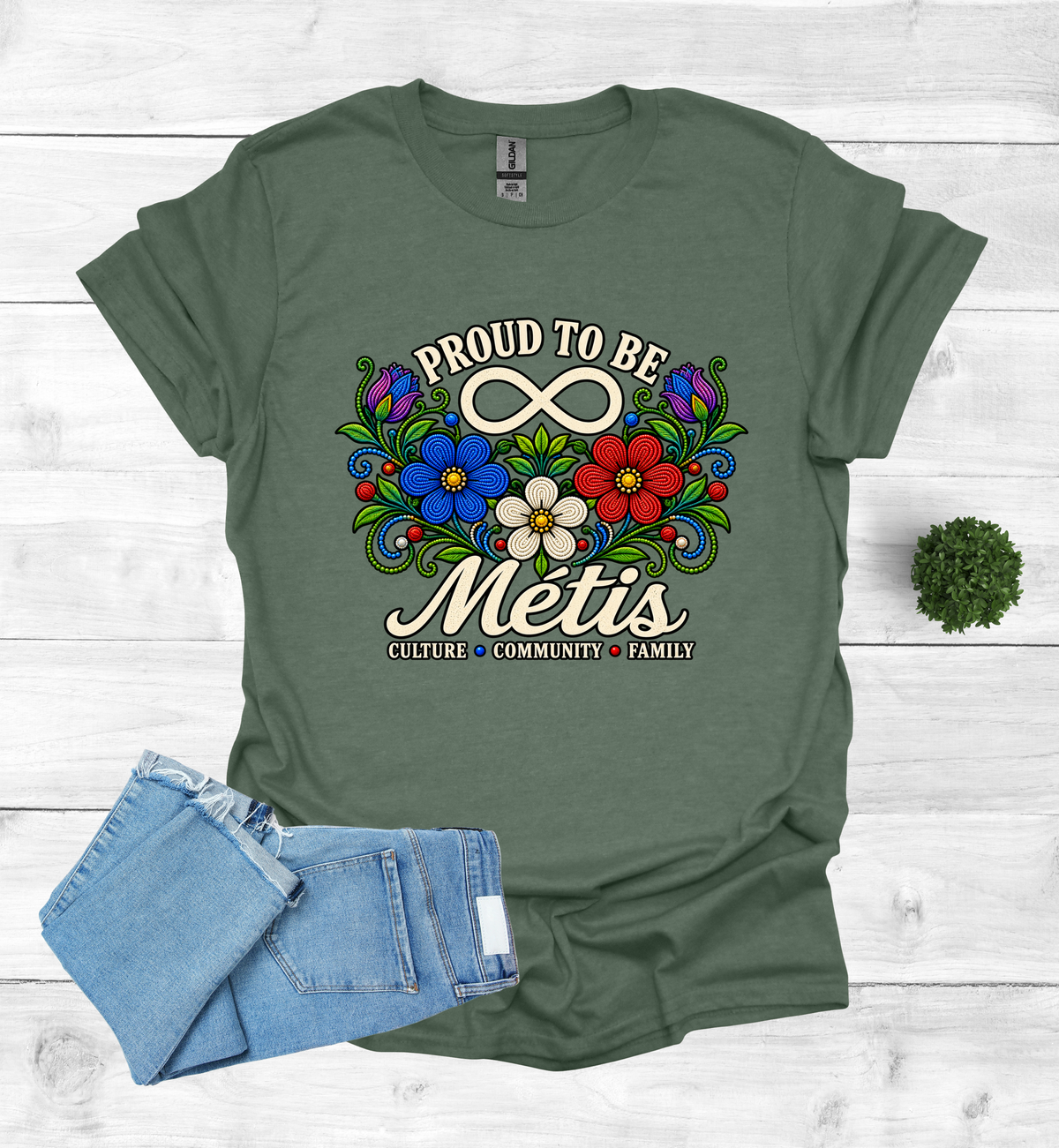 Proud to be Métis T-Shirt