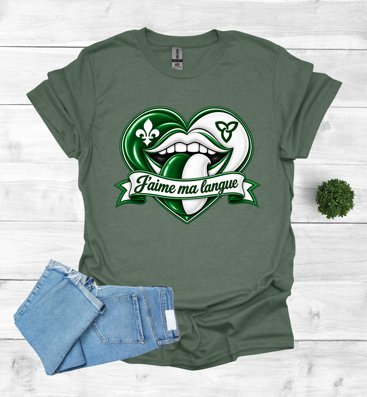 Journée Franco J'aime ma langue T-Shirt