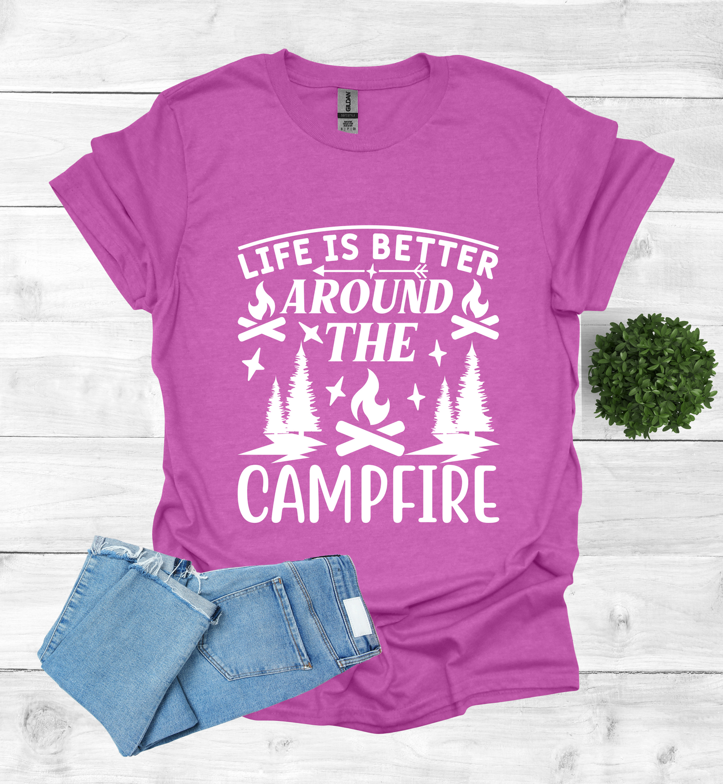 Life is better around the campfire