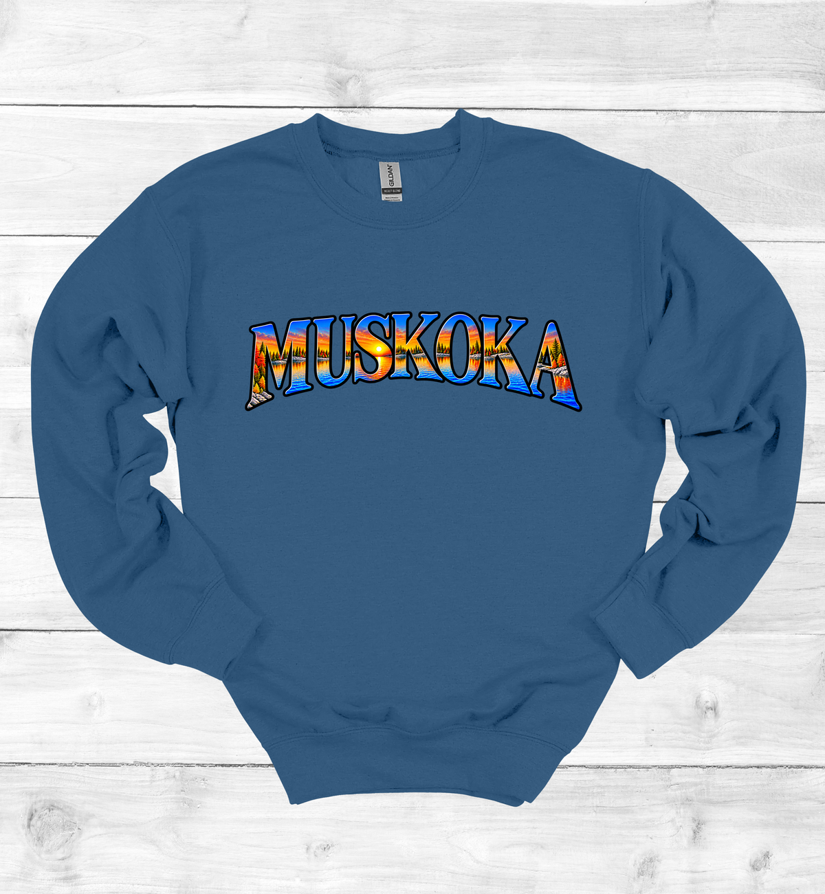 Colorful Muskoka  Fall Look, Sweatshirt