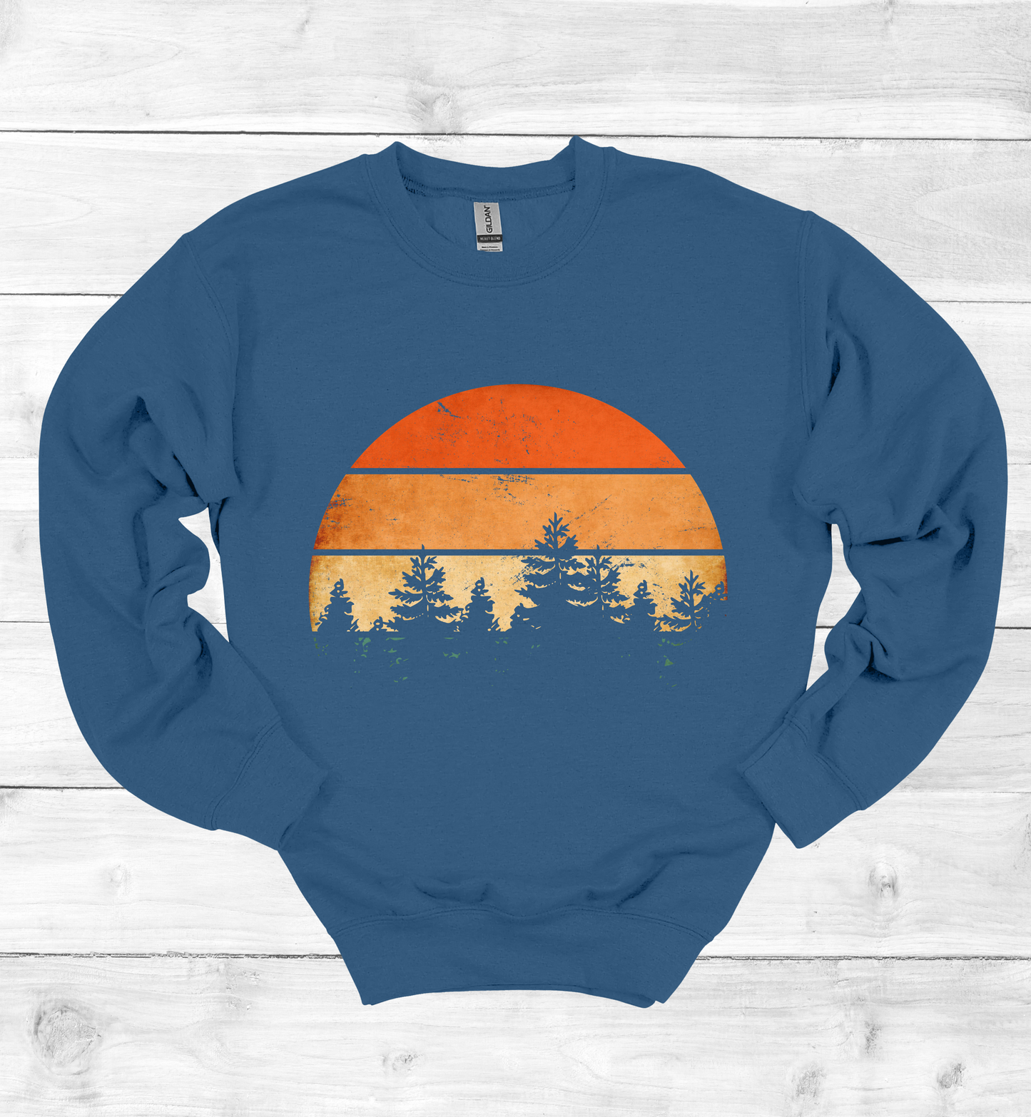 Vintage retro sunset sweatshirt
