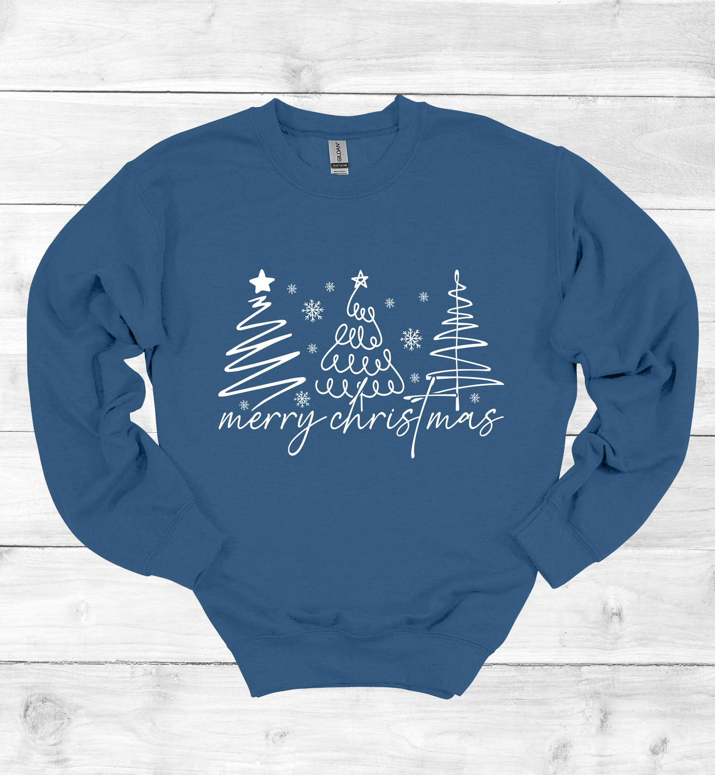 Christmas Trees Merry Christmas Sweatshirt