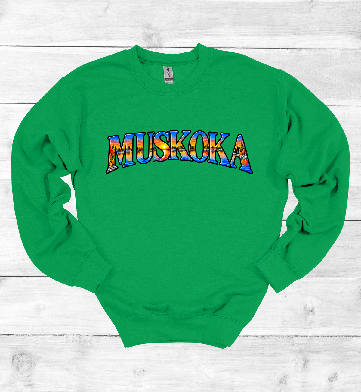Colorful Muskoka  Fall Look, Sweatshirt