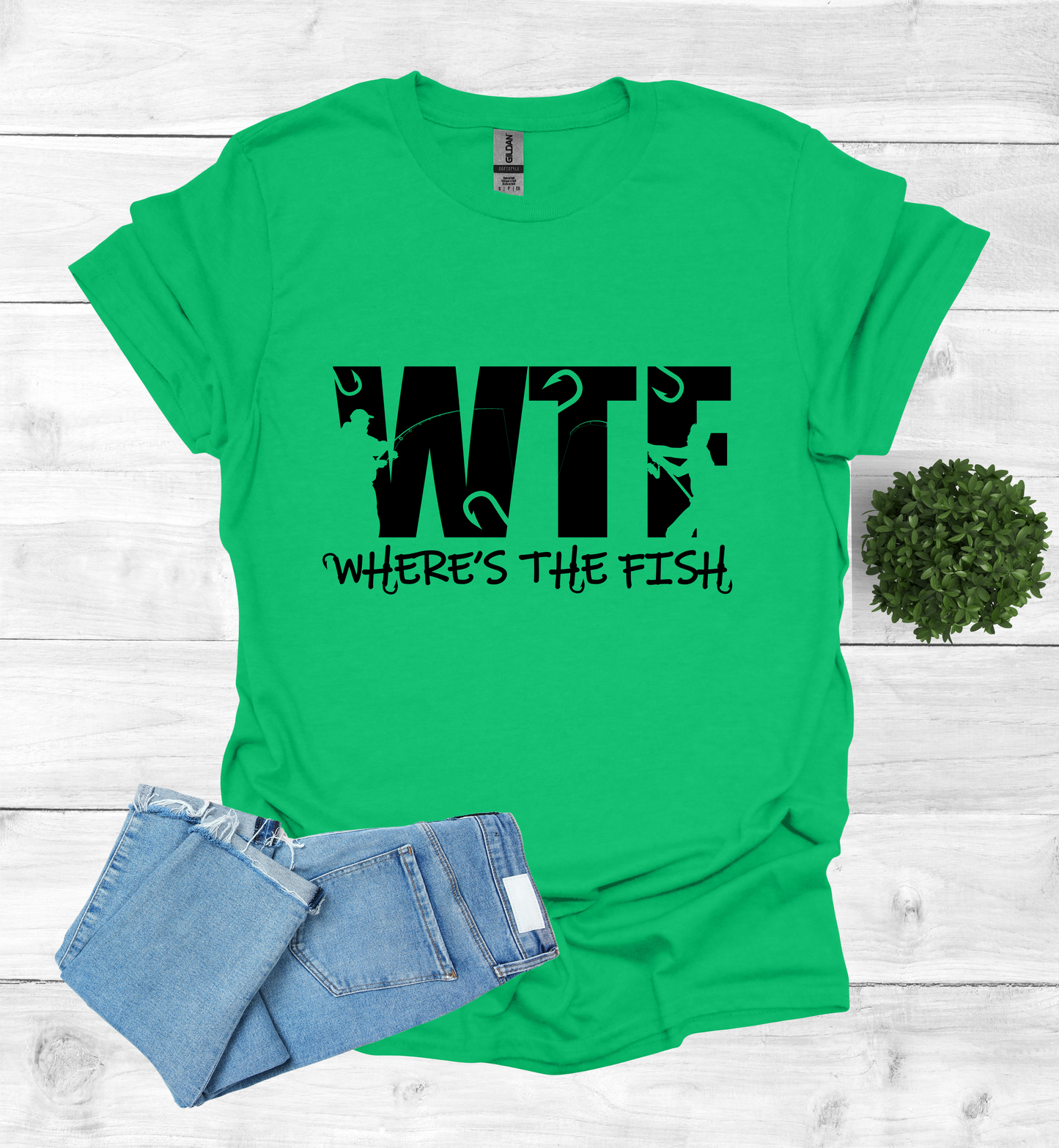 WTF Where's The Fish Shirt