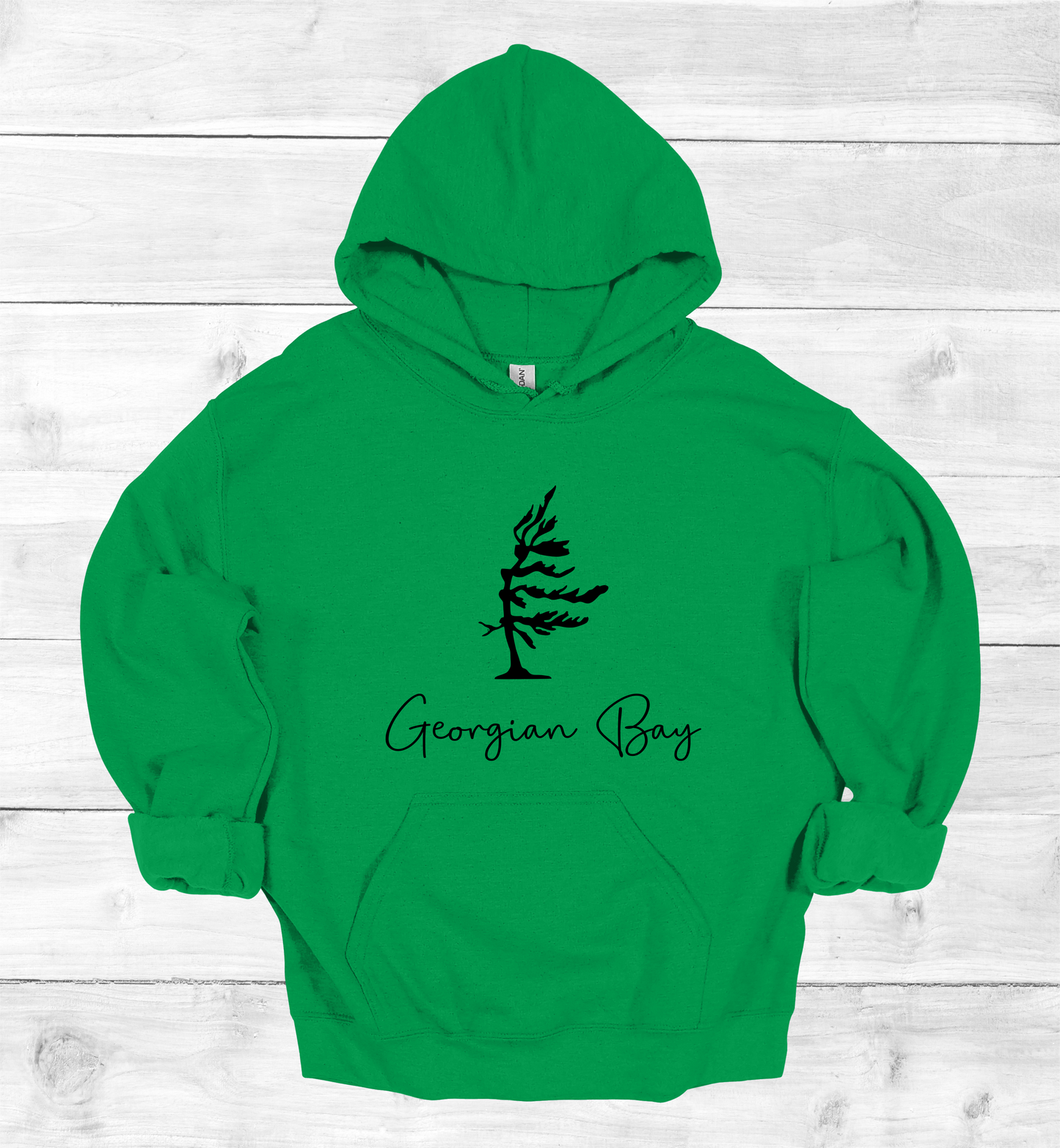 Georgian Bay Wind swept pine tree hoodie