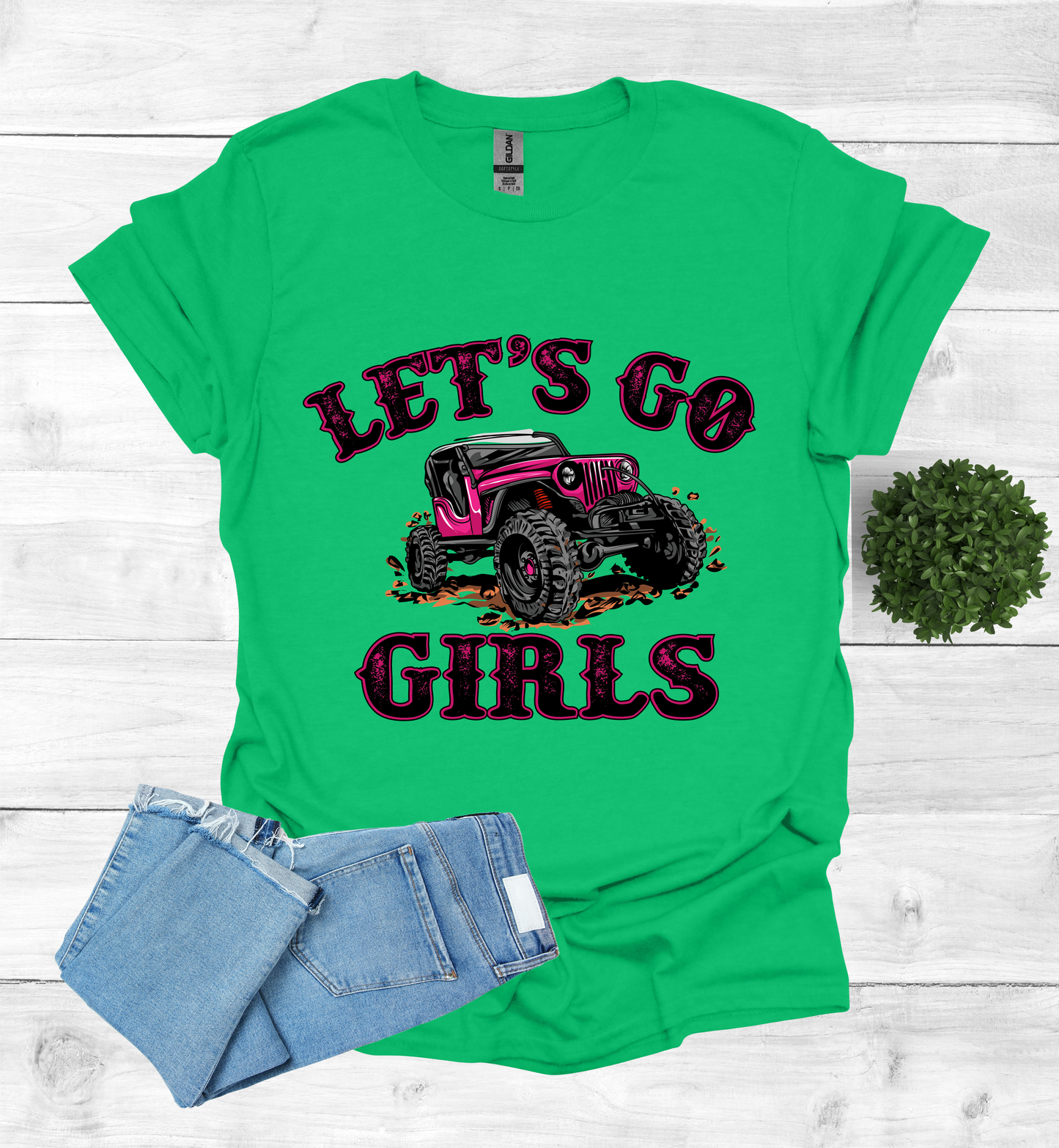Let's Go Girls jeep mudding scene1