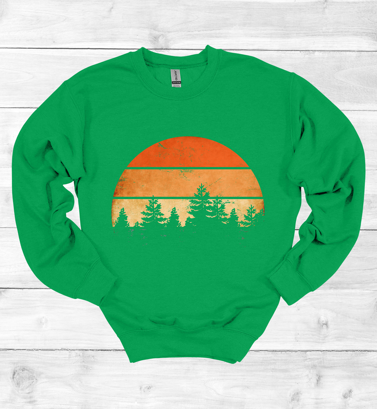 Vintage retro sunset sweatshirt