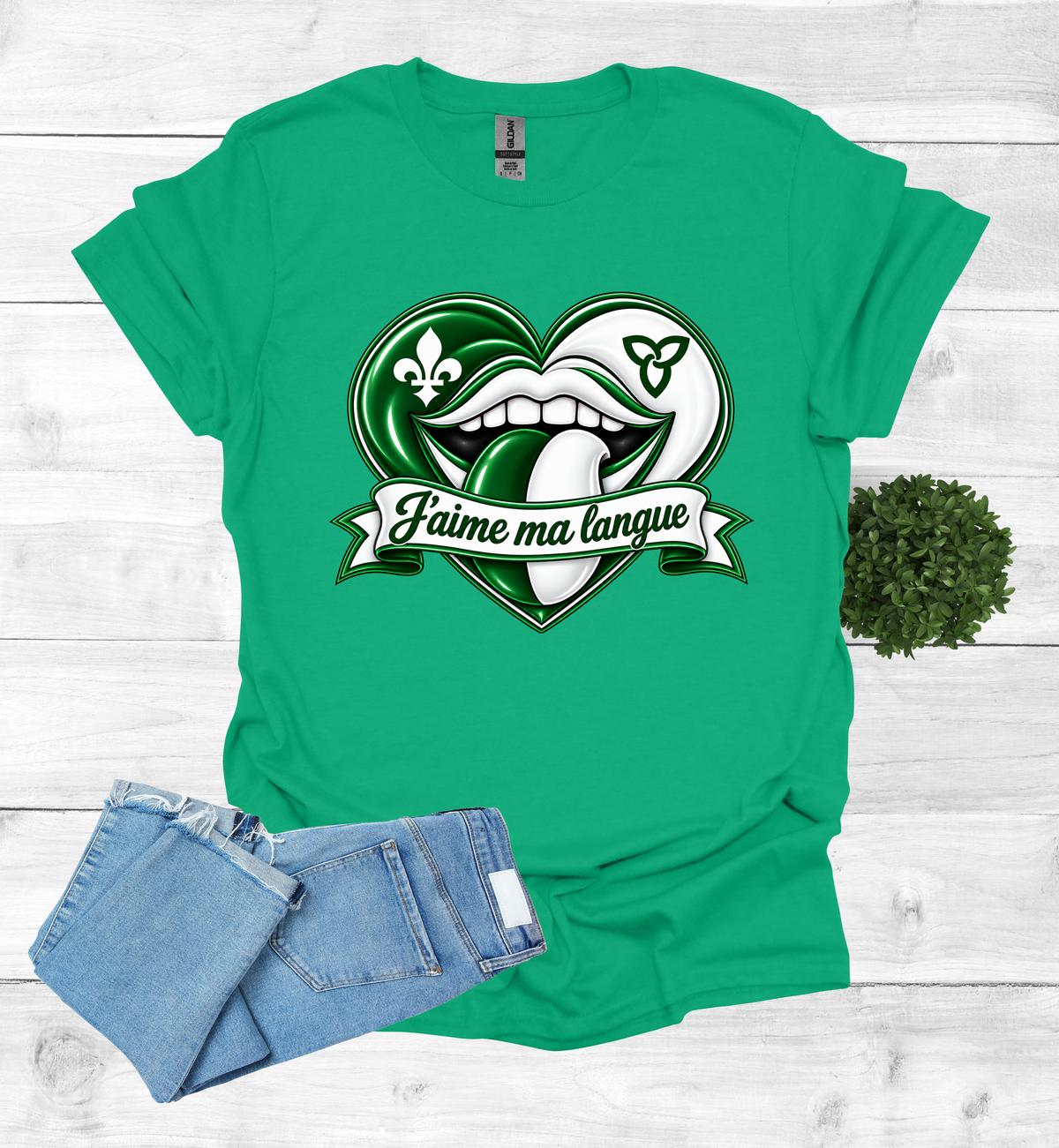 Journée Franco J'aime ma langue T-Shirt