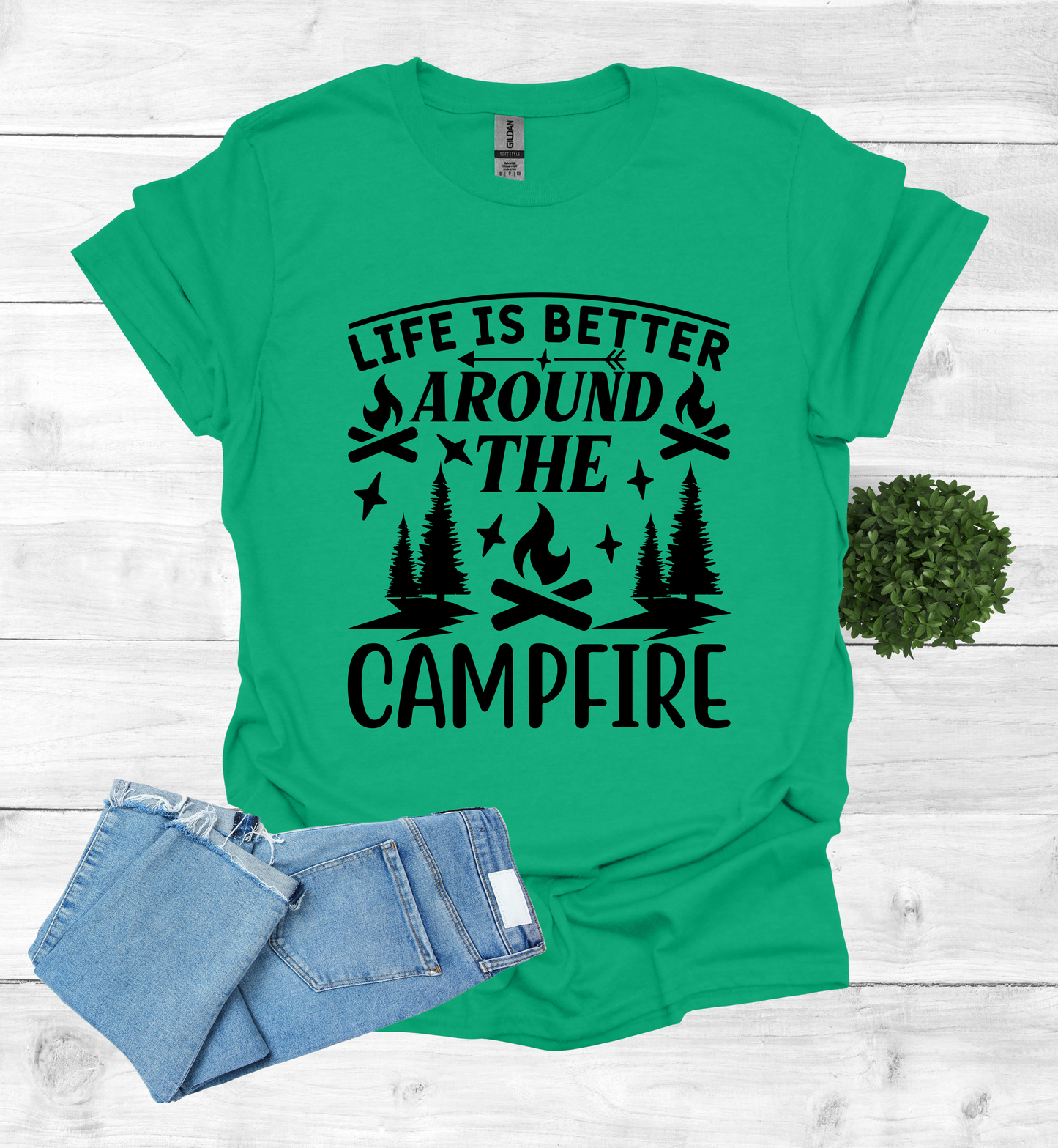 Life is better around the campfire