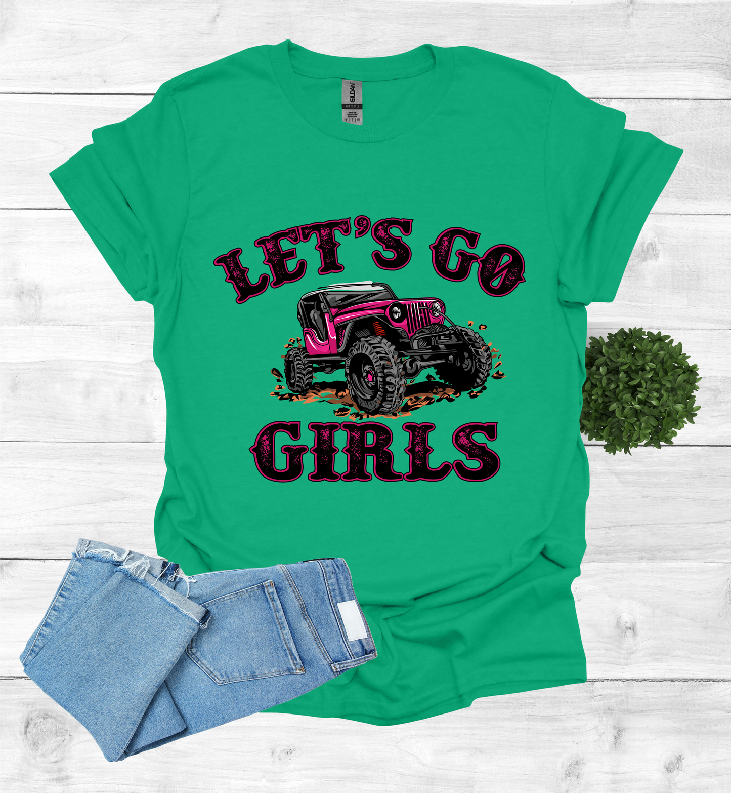 Let's Go Girls jeep mudding scene1