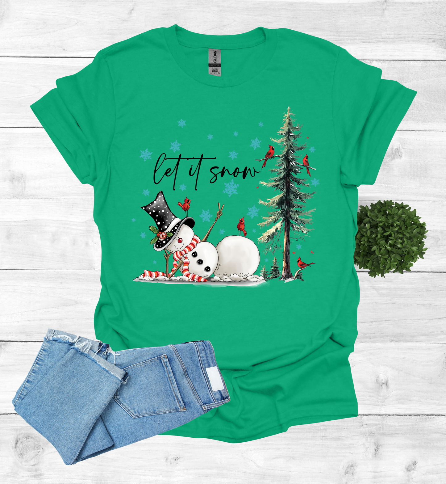 Let It Snow Christmas Shirt