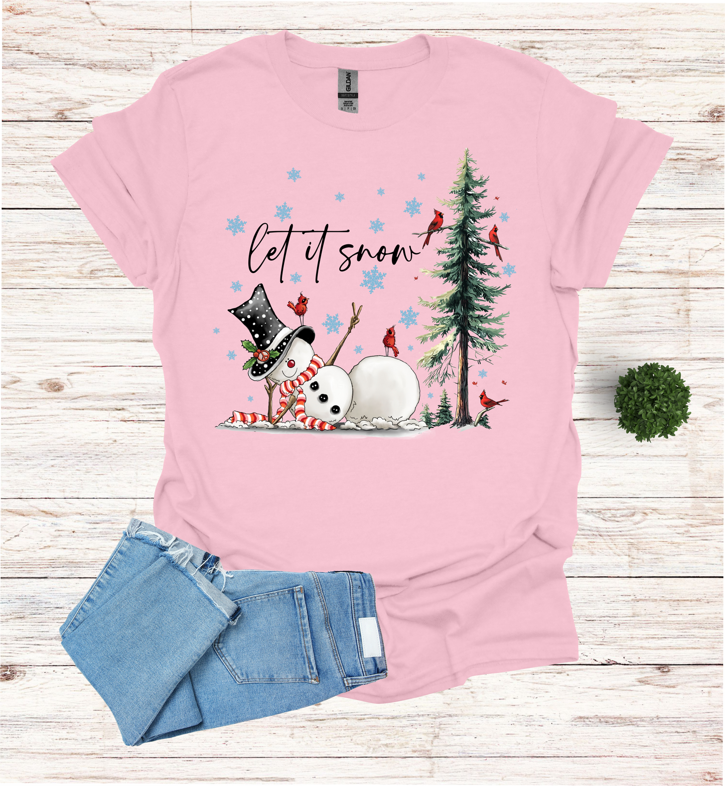 Let It Snow Christmas Shirt