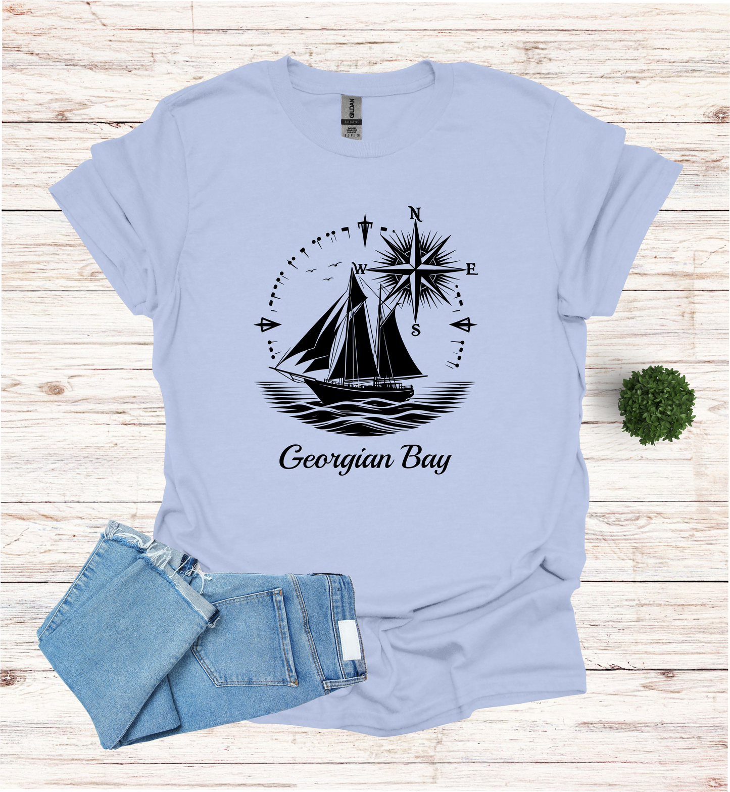 Sail Boat on Georgian Bay