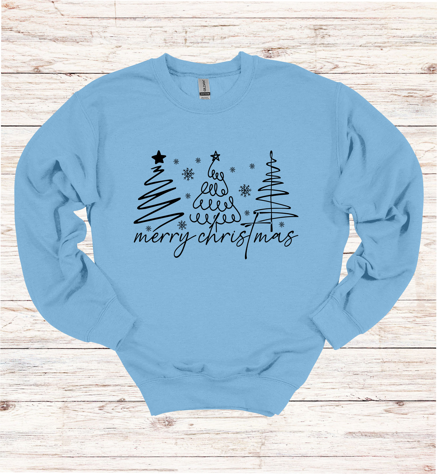 Christmas Trees Merry Christmas Sweatshirt