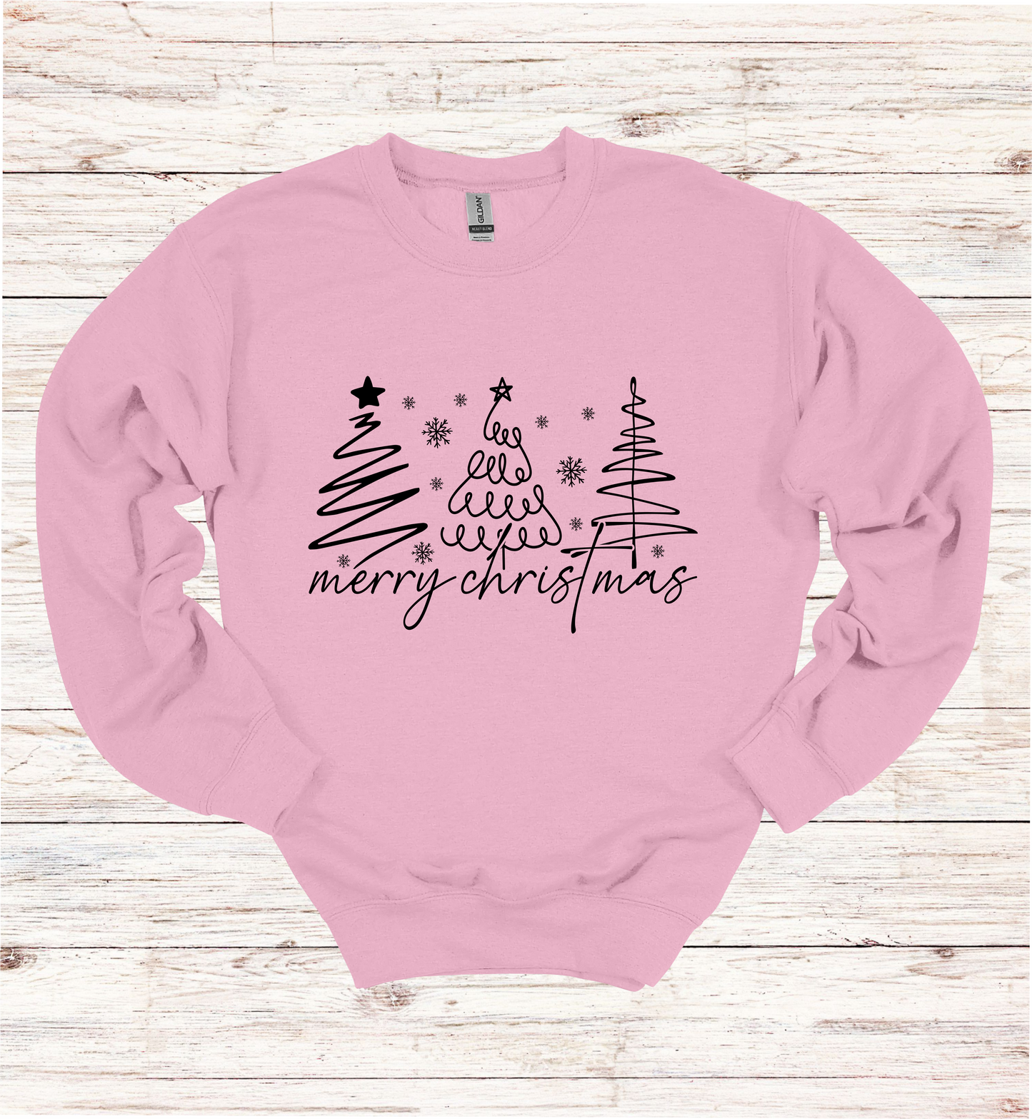 Christmas Trees Merry Christmas Sweatshirt