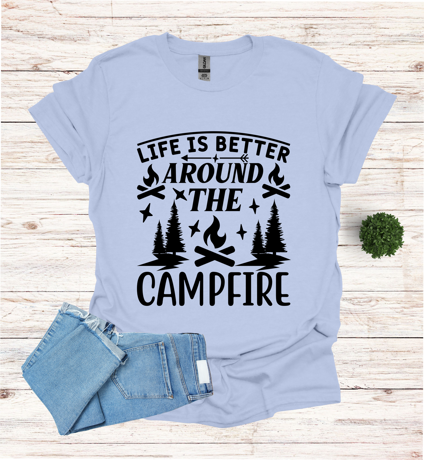 Life is better around the campfire