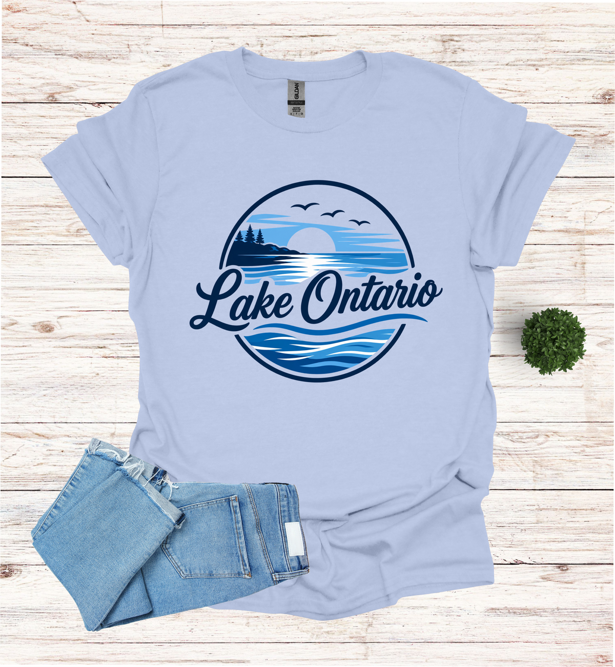 Lake Ontario Tee lake scene