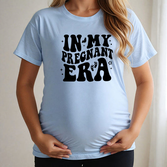 In my pregnant ERA t-shirt