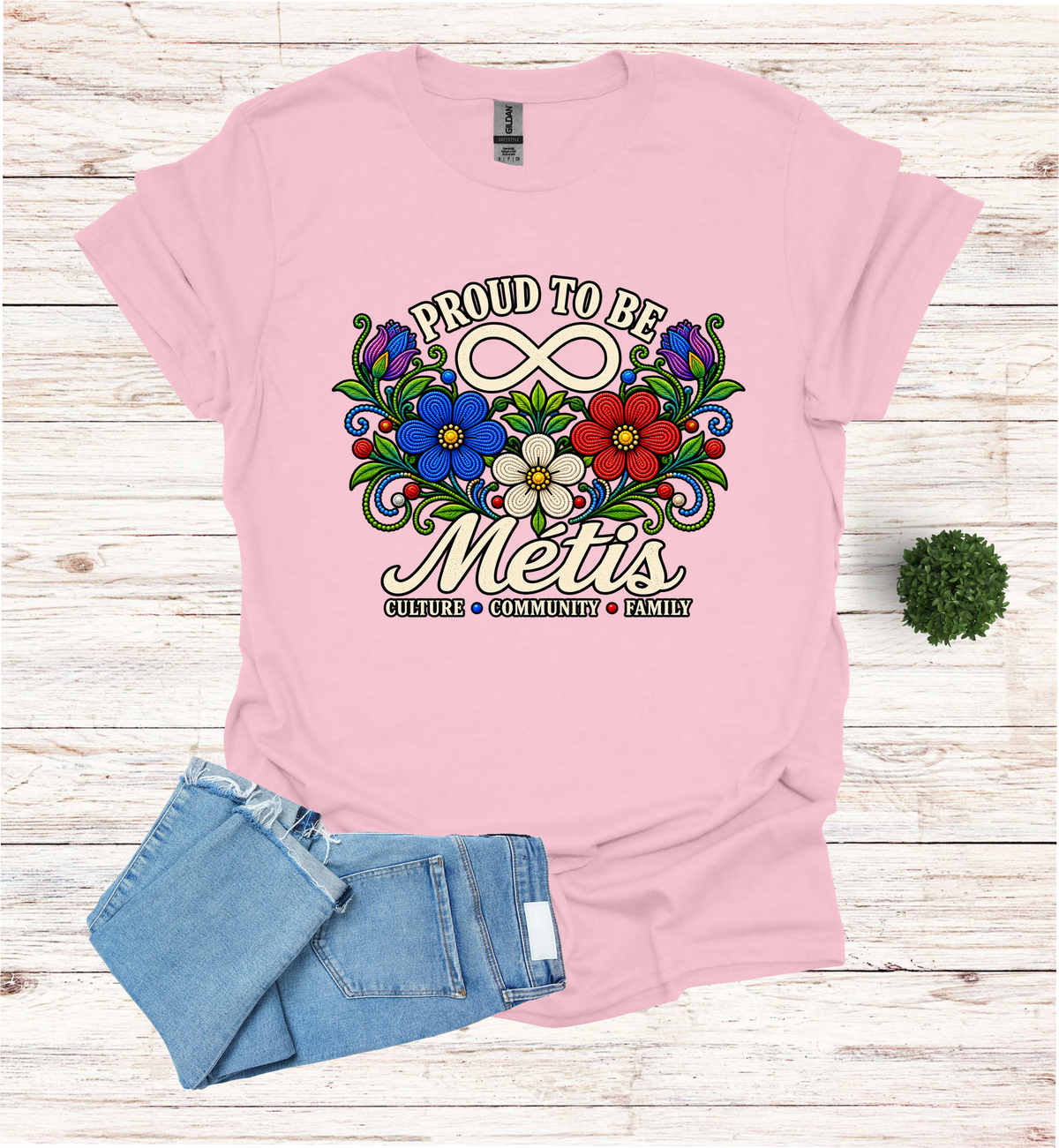 Proud to be Métis T-Shirt