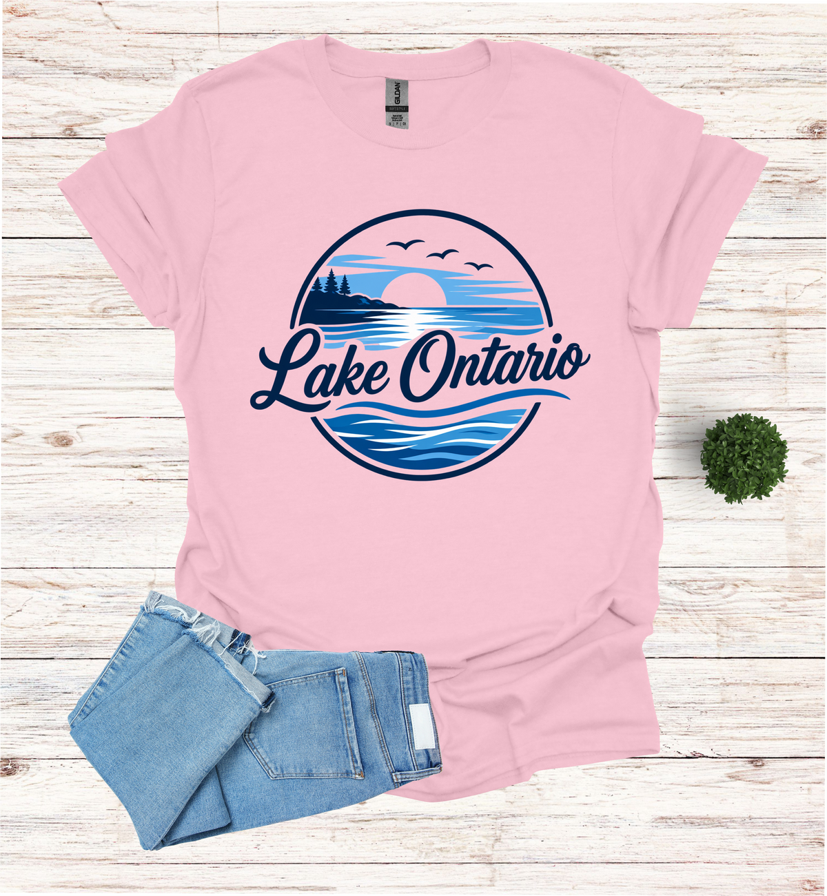 Lake Ontario Tee lake scene