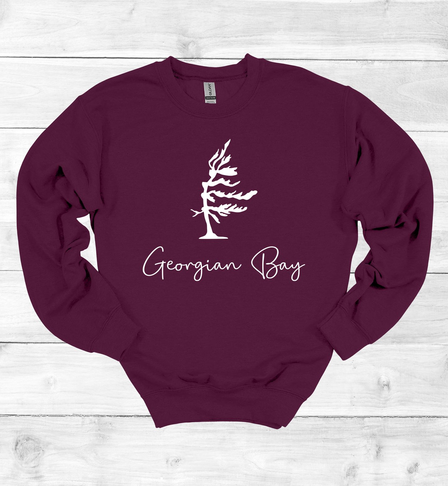 Georgian Bay Wind Swept Pine Tree Sweatshirt