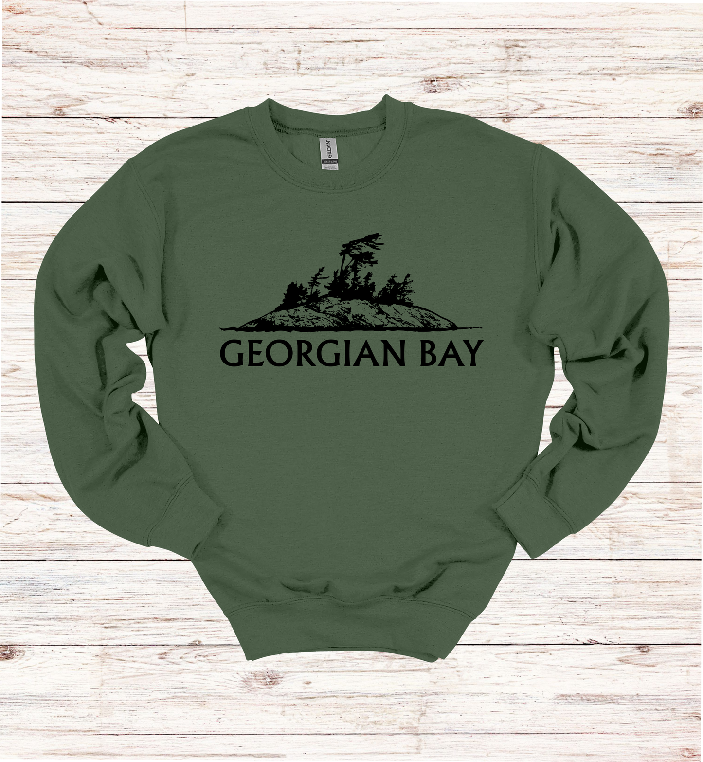 Georgian Bay Rock Island Crewneck