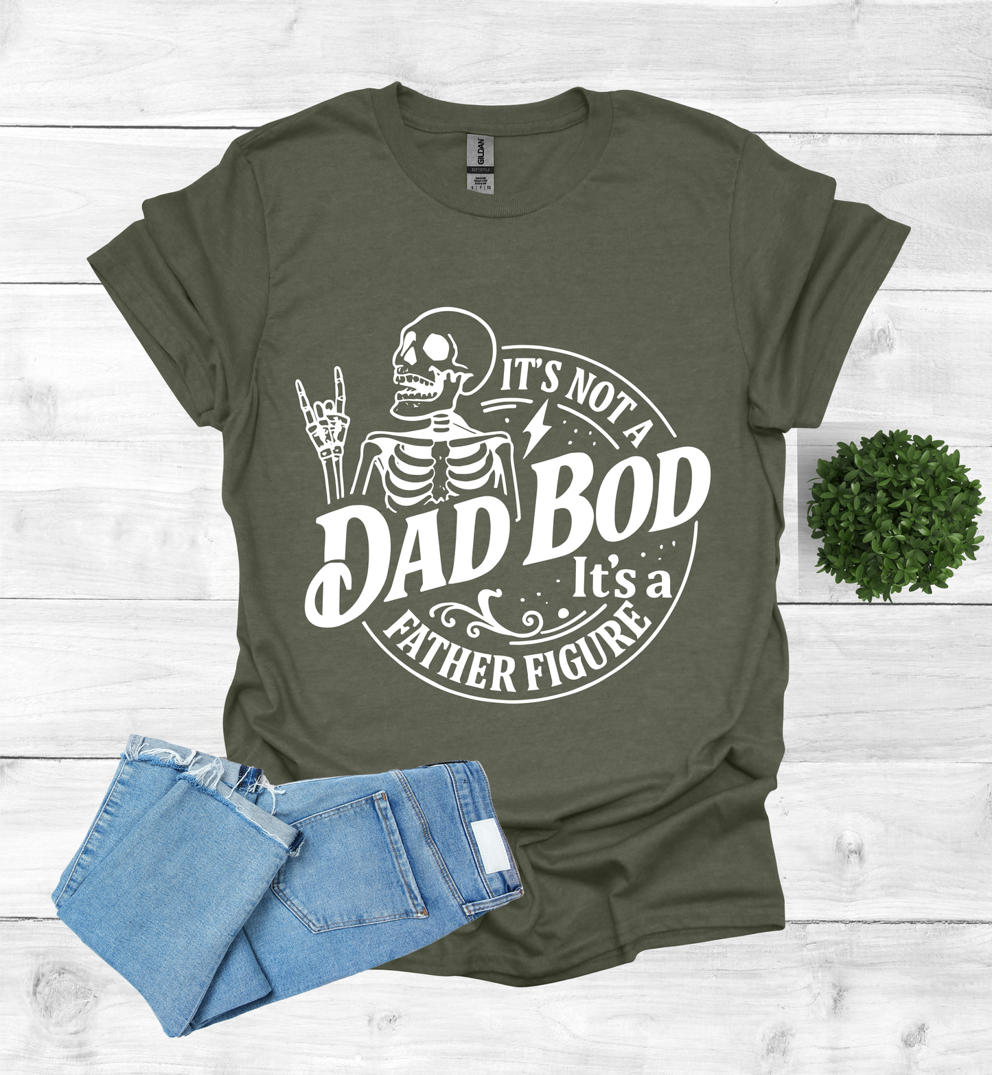 It's not a Dad Bod, it's a Father Figure T-Shirt