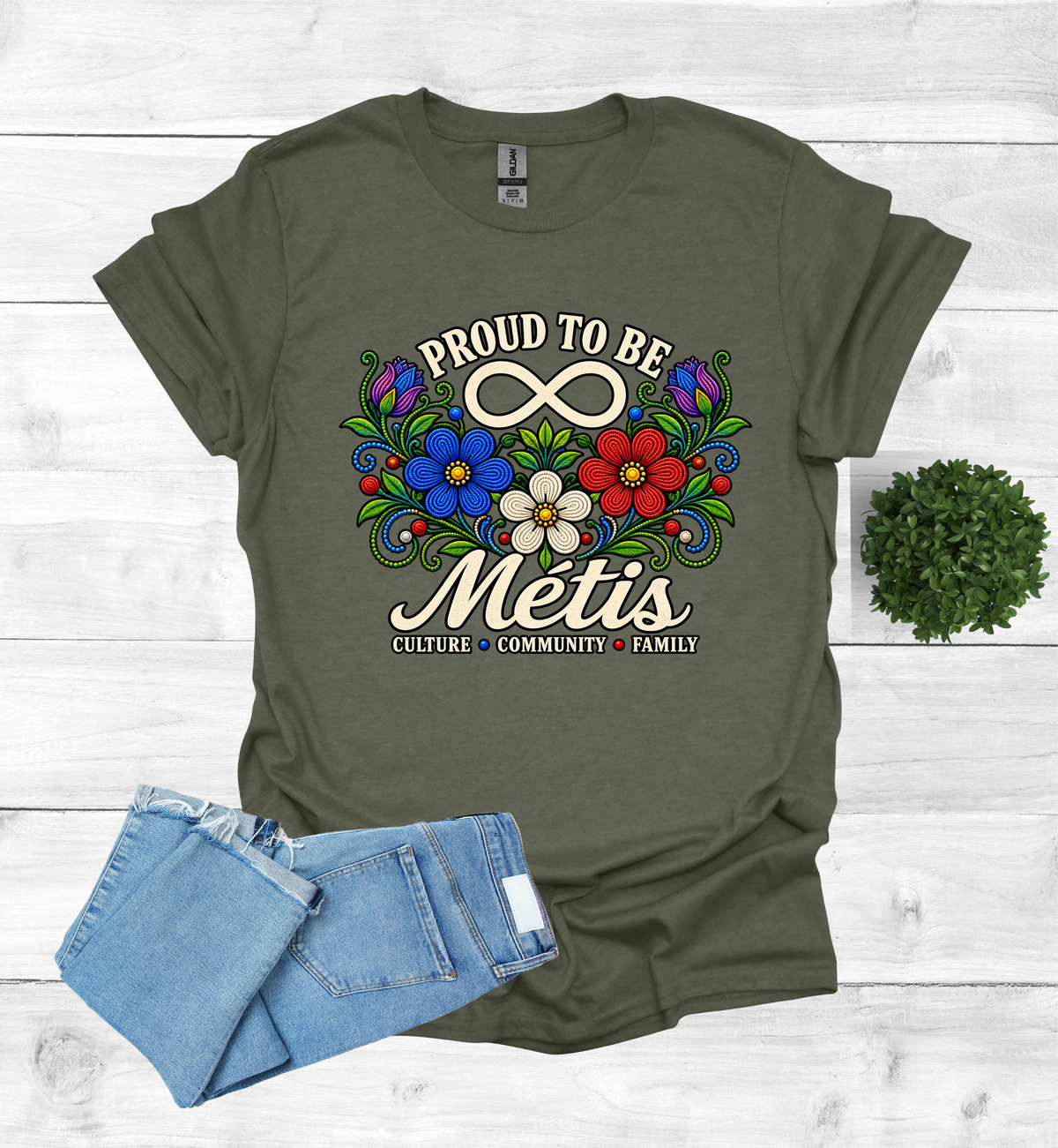 Proud to be Métis T-Shirt