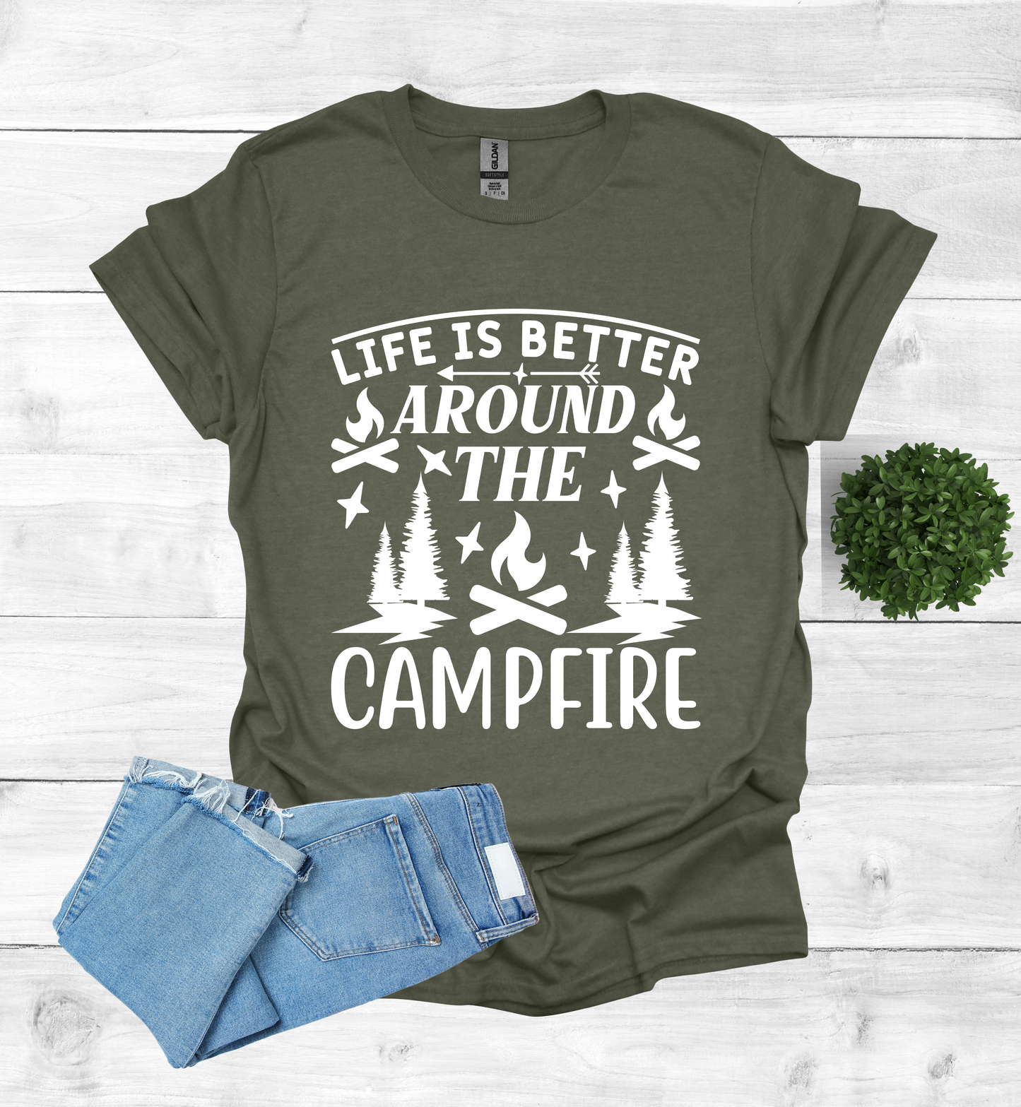 Life is better around the campfire