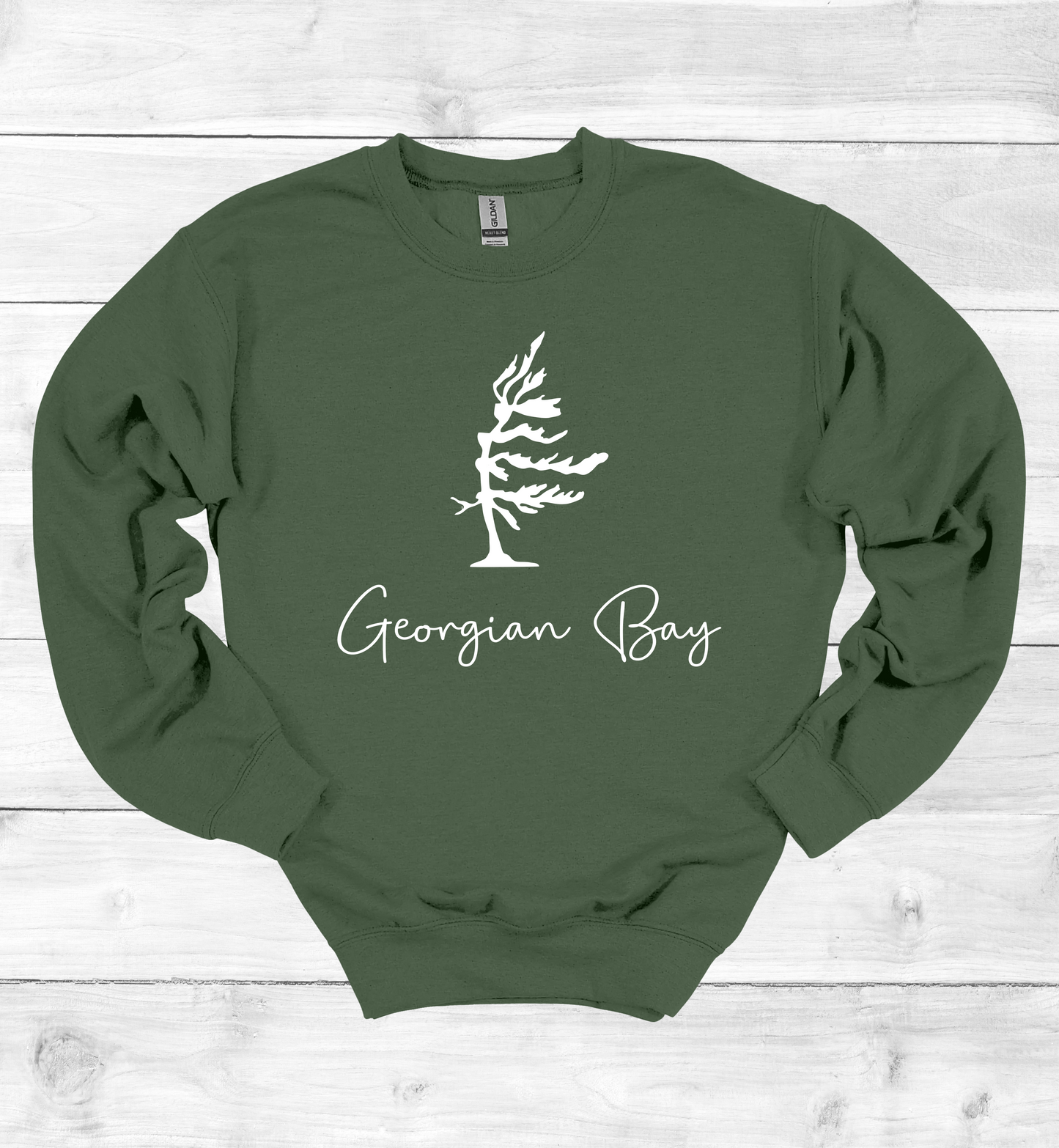 Georgian Bay Wind Swept Pine Tree Sweatshirt
