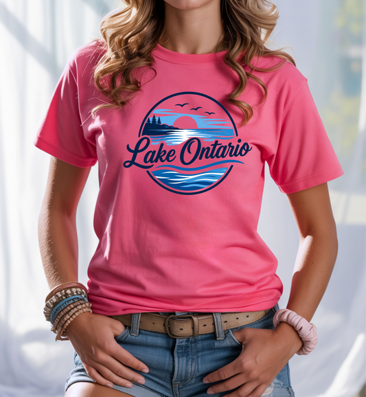 Lake Ontario Tee lake scene