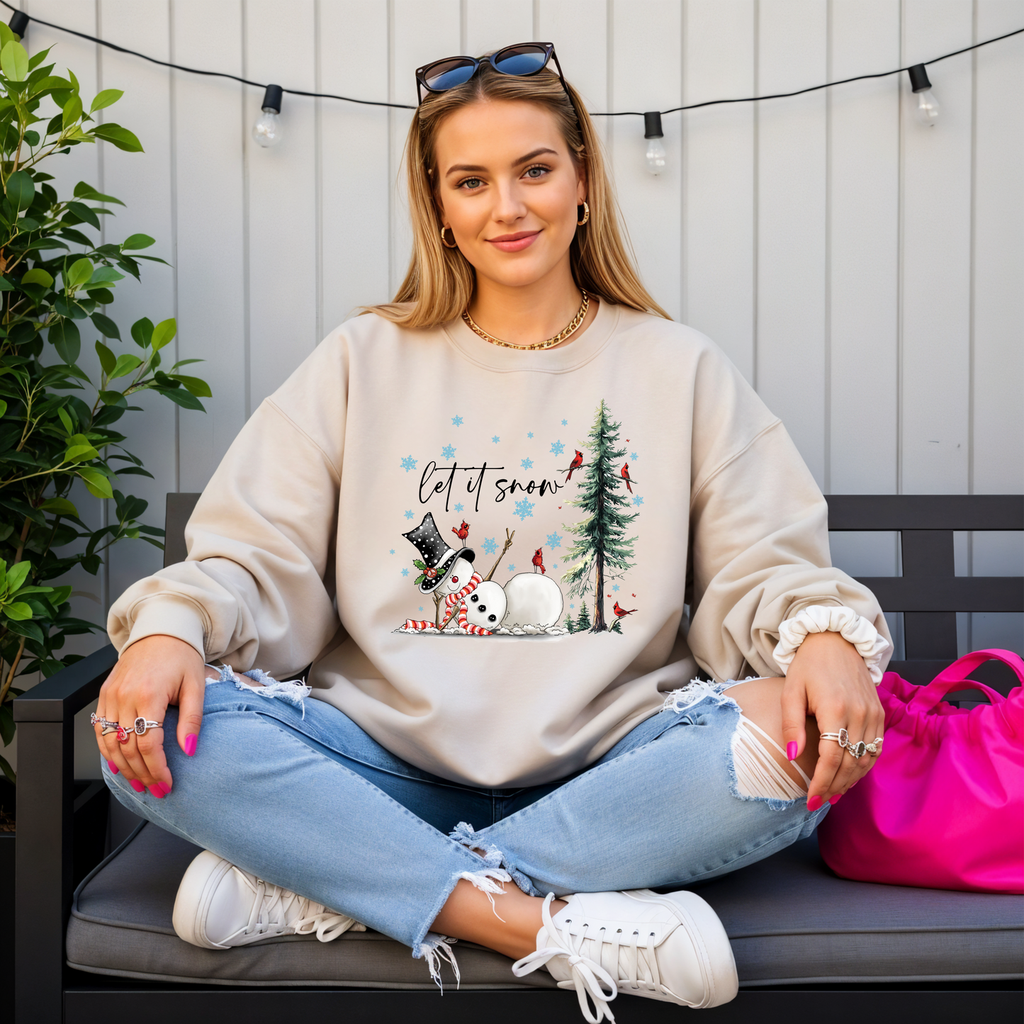 Christmas Let It Snow sweatshirt