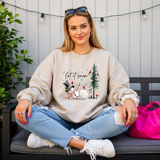 Christmas Let It Snow sweatshirt