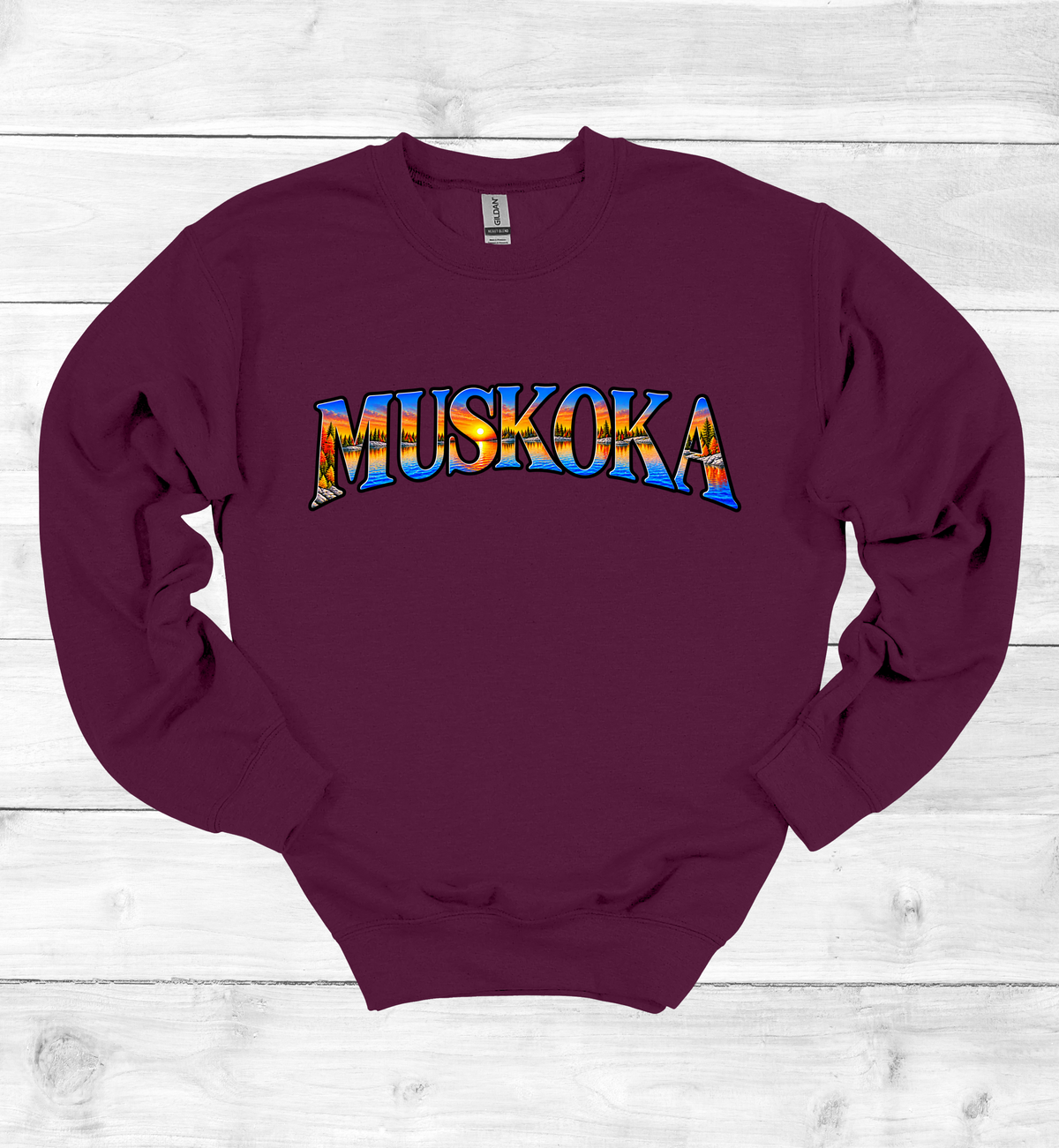 Colorful Muskoka  Fall Look, Sweatshirt