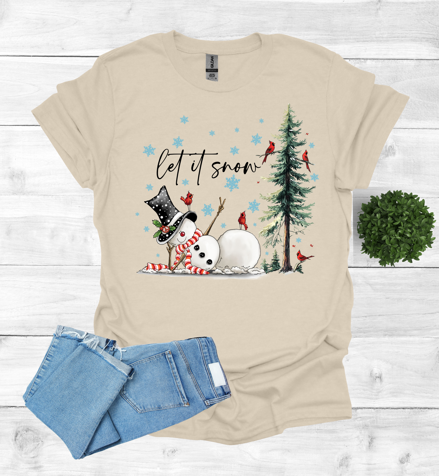 Let It Snow Christmas Shirt