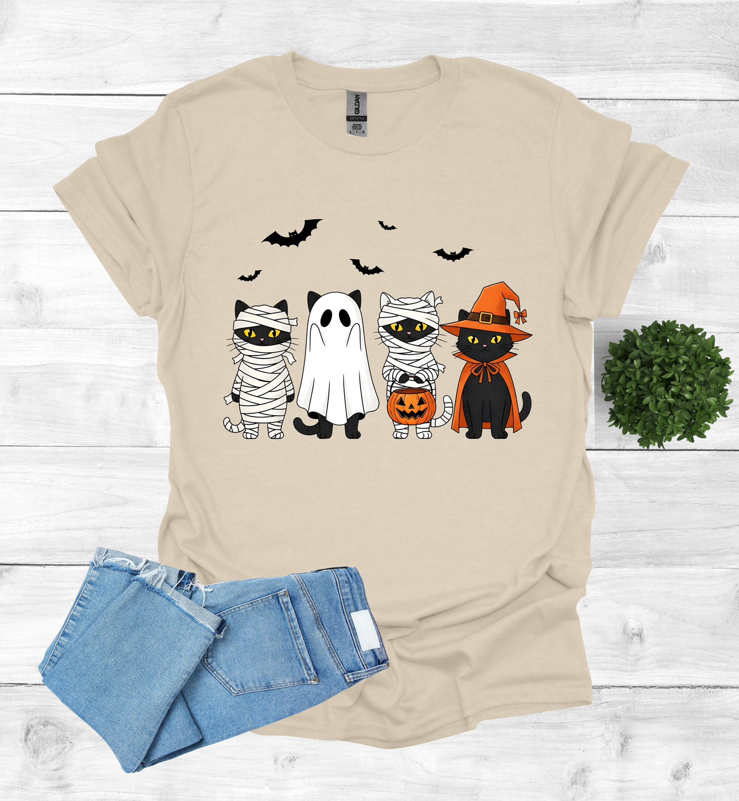 Cats Dressed up for Halloween Shirt
