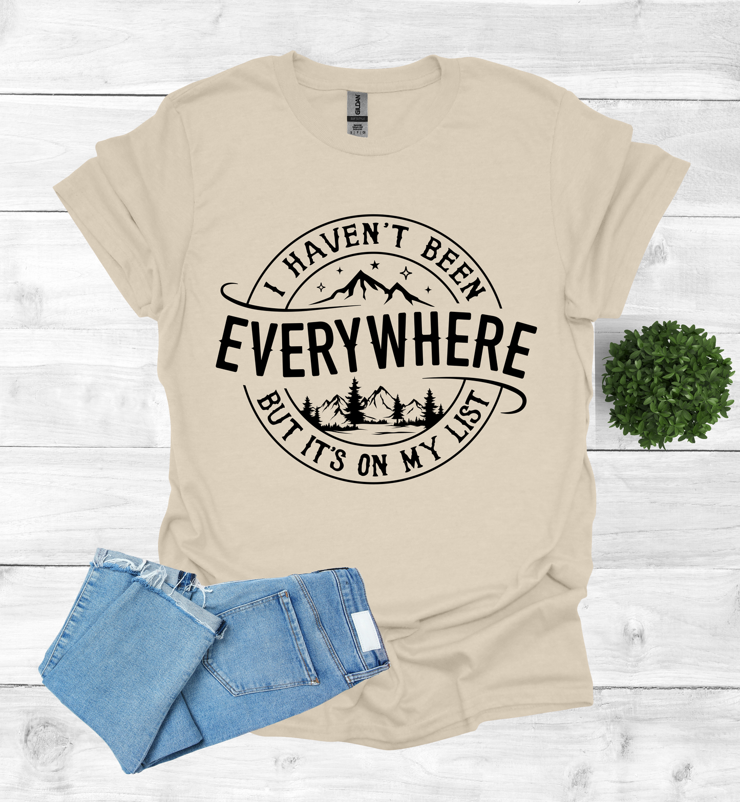 Haven't Been Everywhere but it's on My List T- Shirt