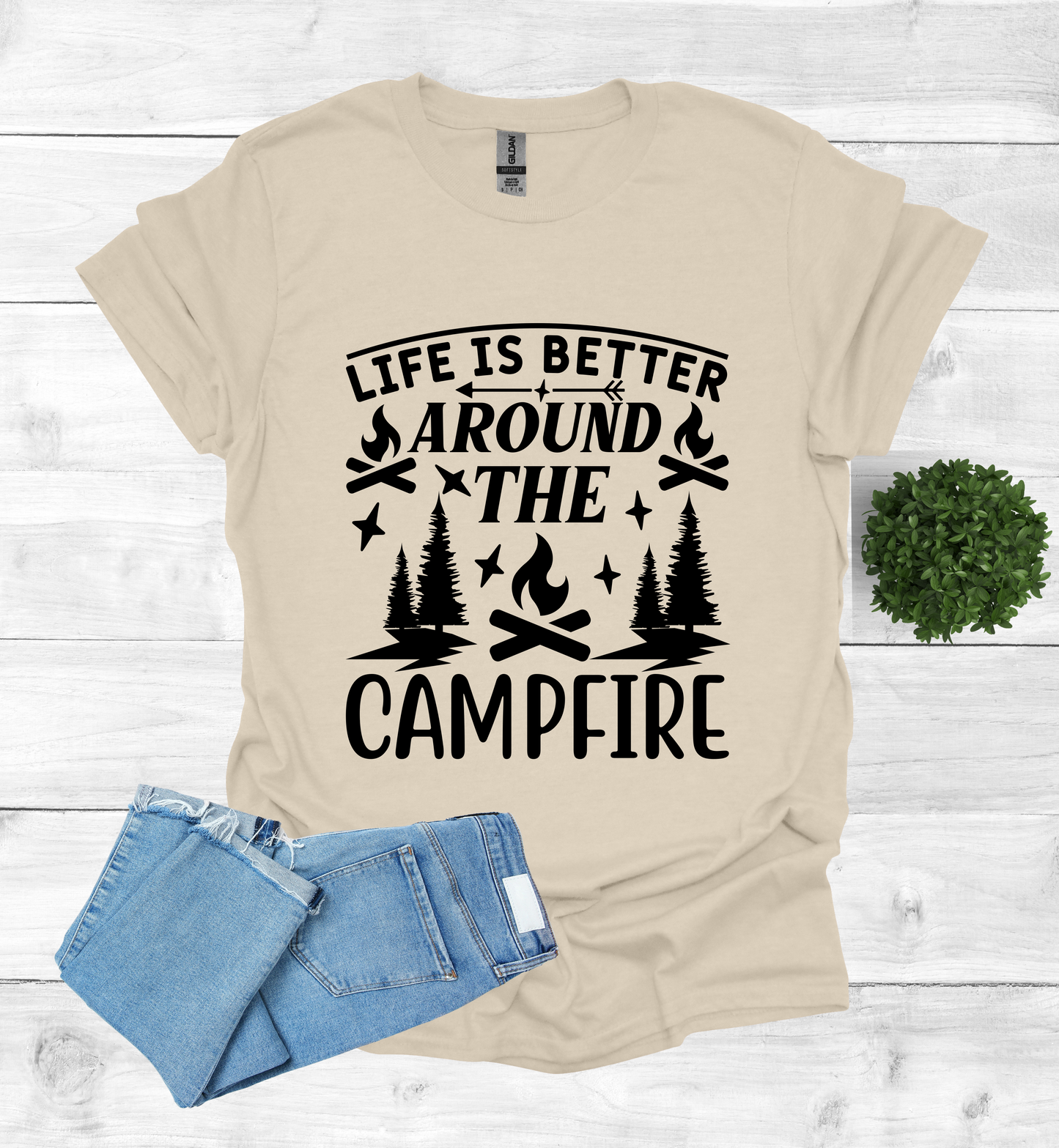 Life is better around the campfire