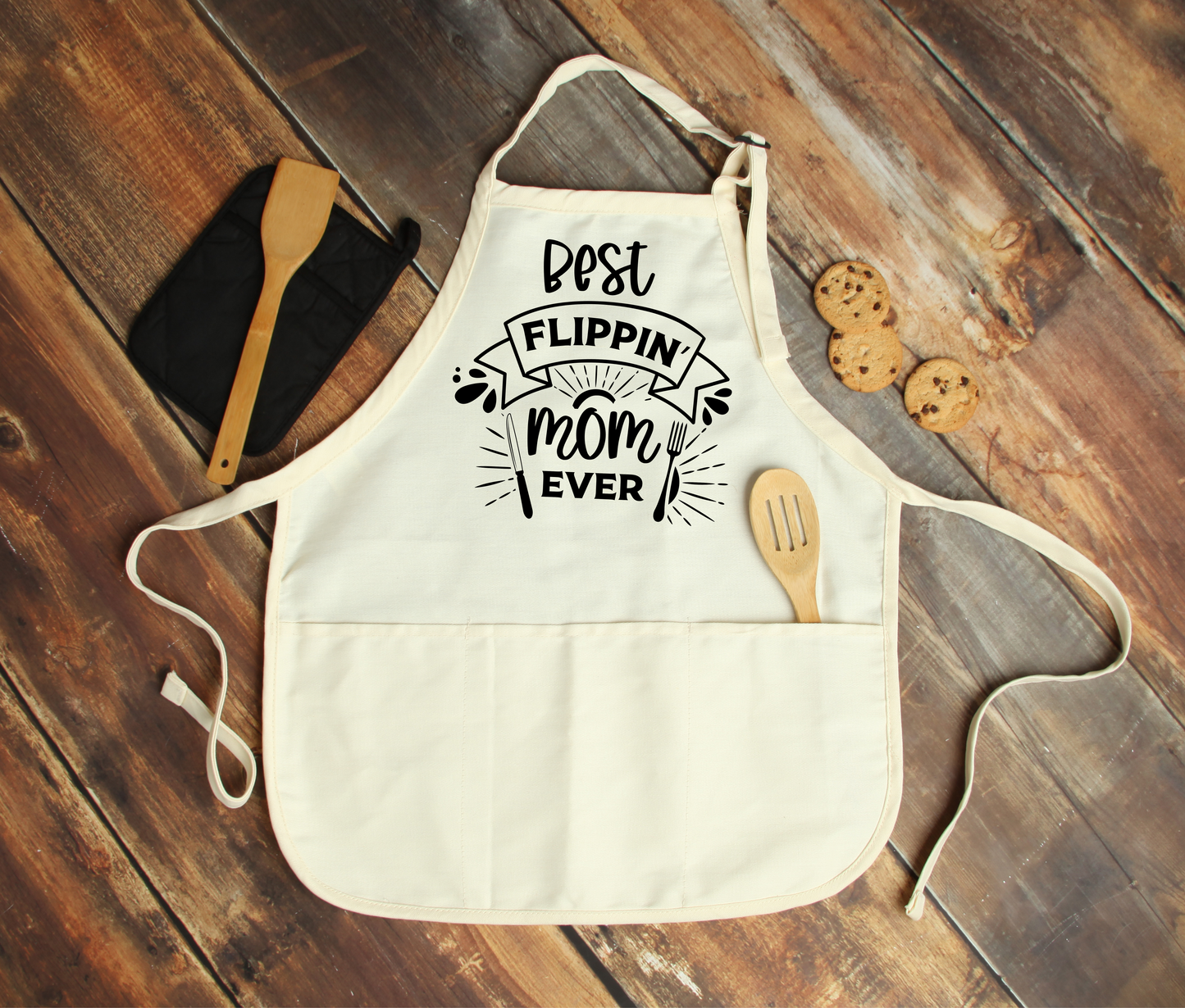 Best Flippin Mom Ever Apron