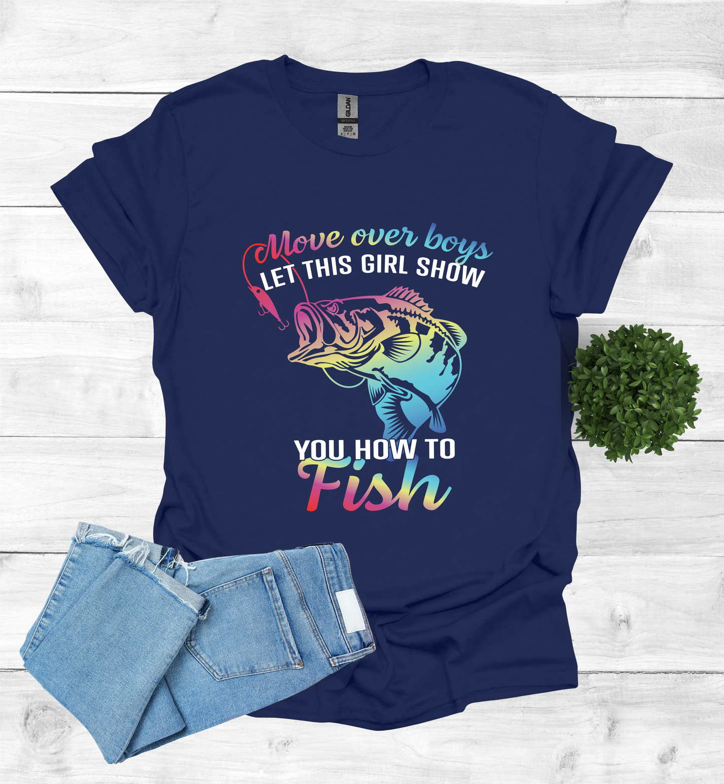 Move over boys LET THIS GIRL SHOW you how to fish