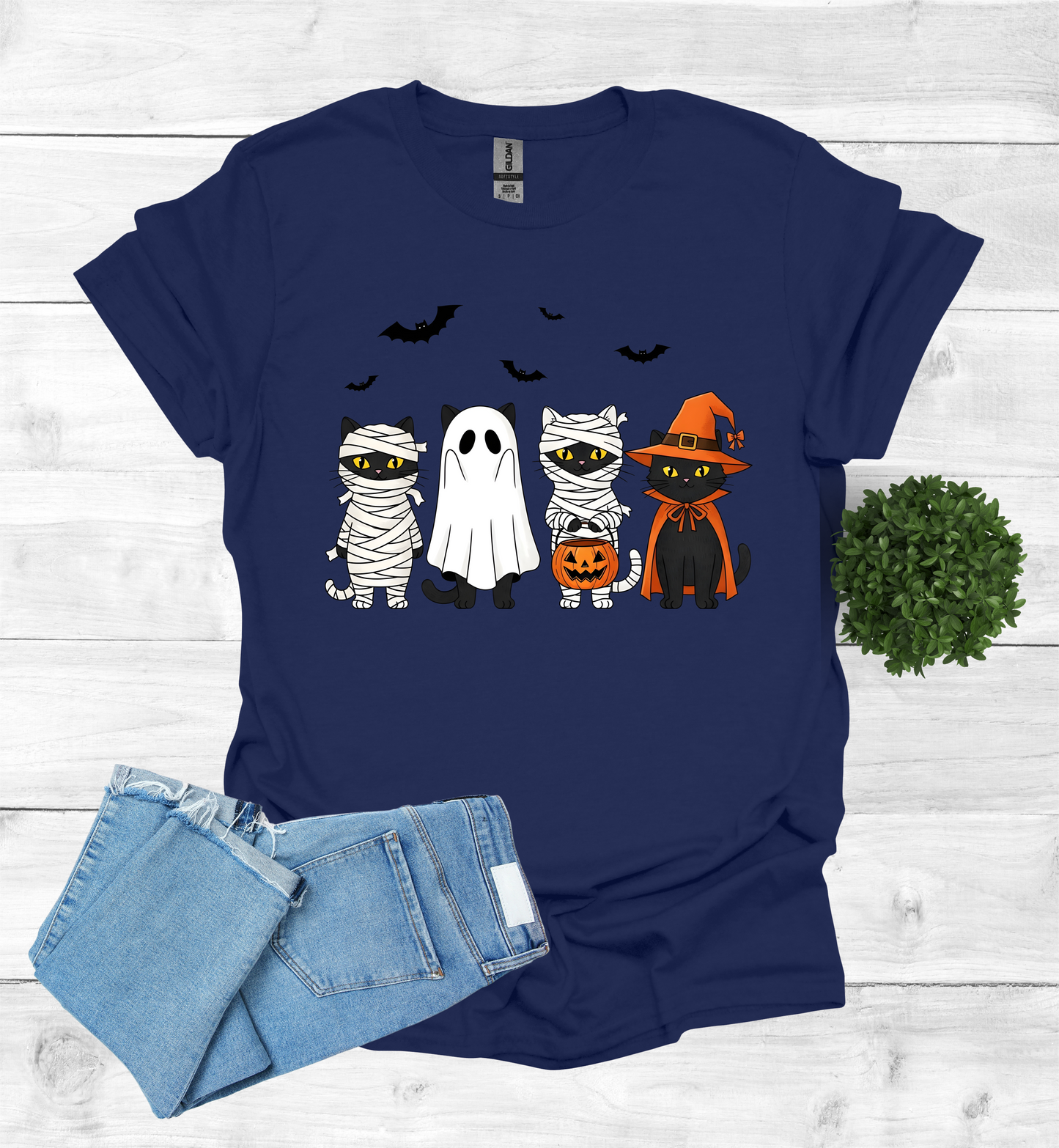 Ghost Reading Books Shirt
