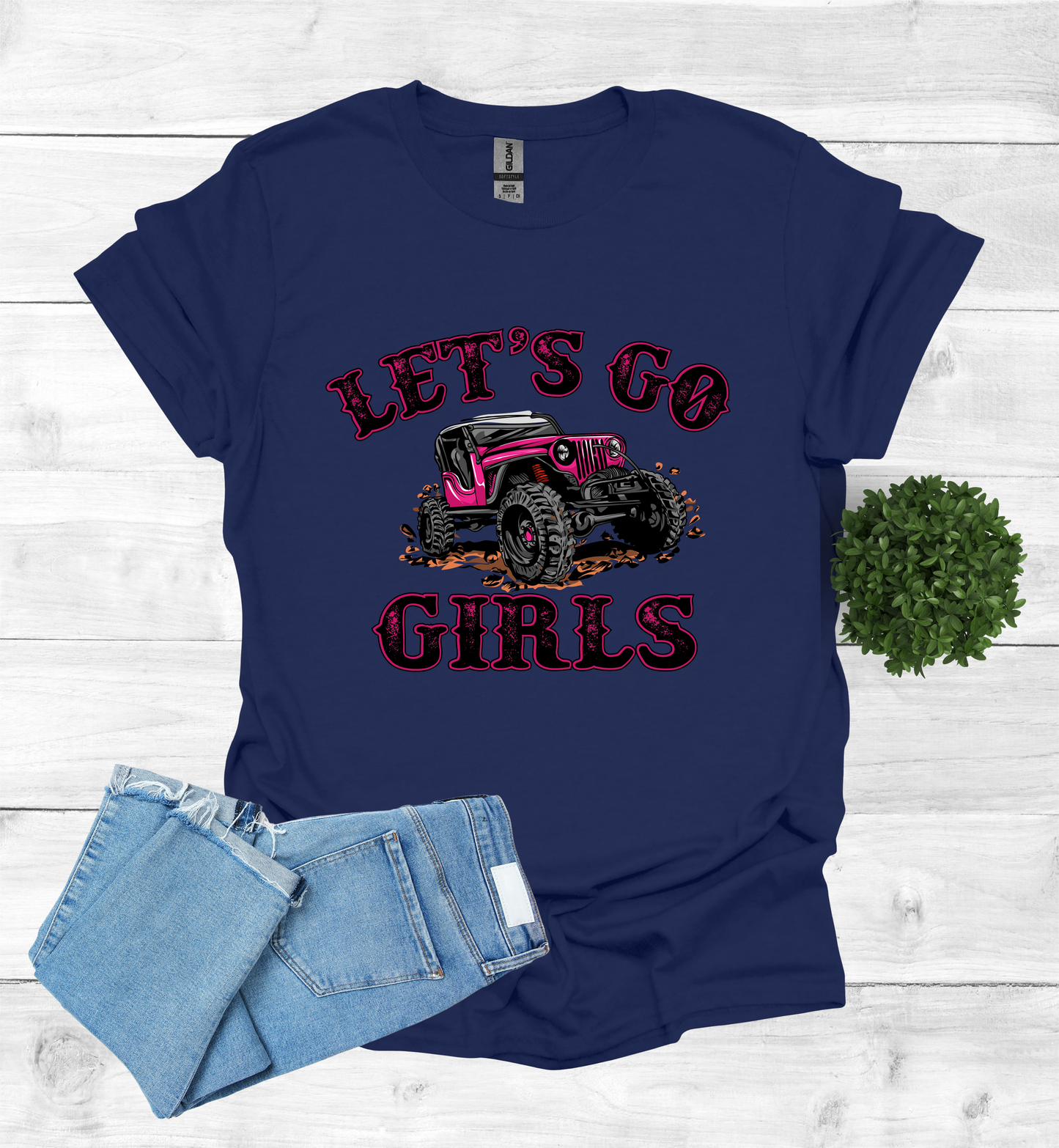 Let's Go Girls jeep mudding scene1