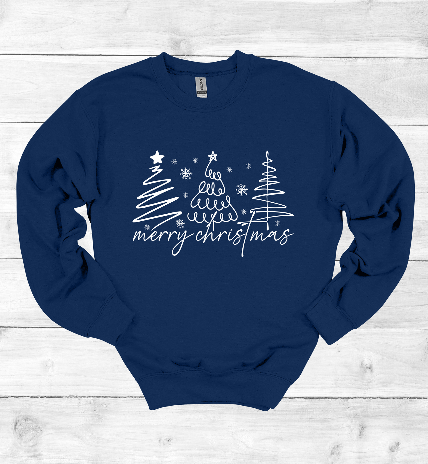 Christmas Trees Merry Christmas Sweatshirt