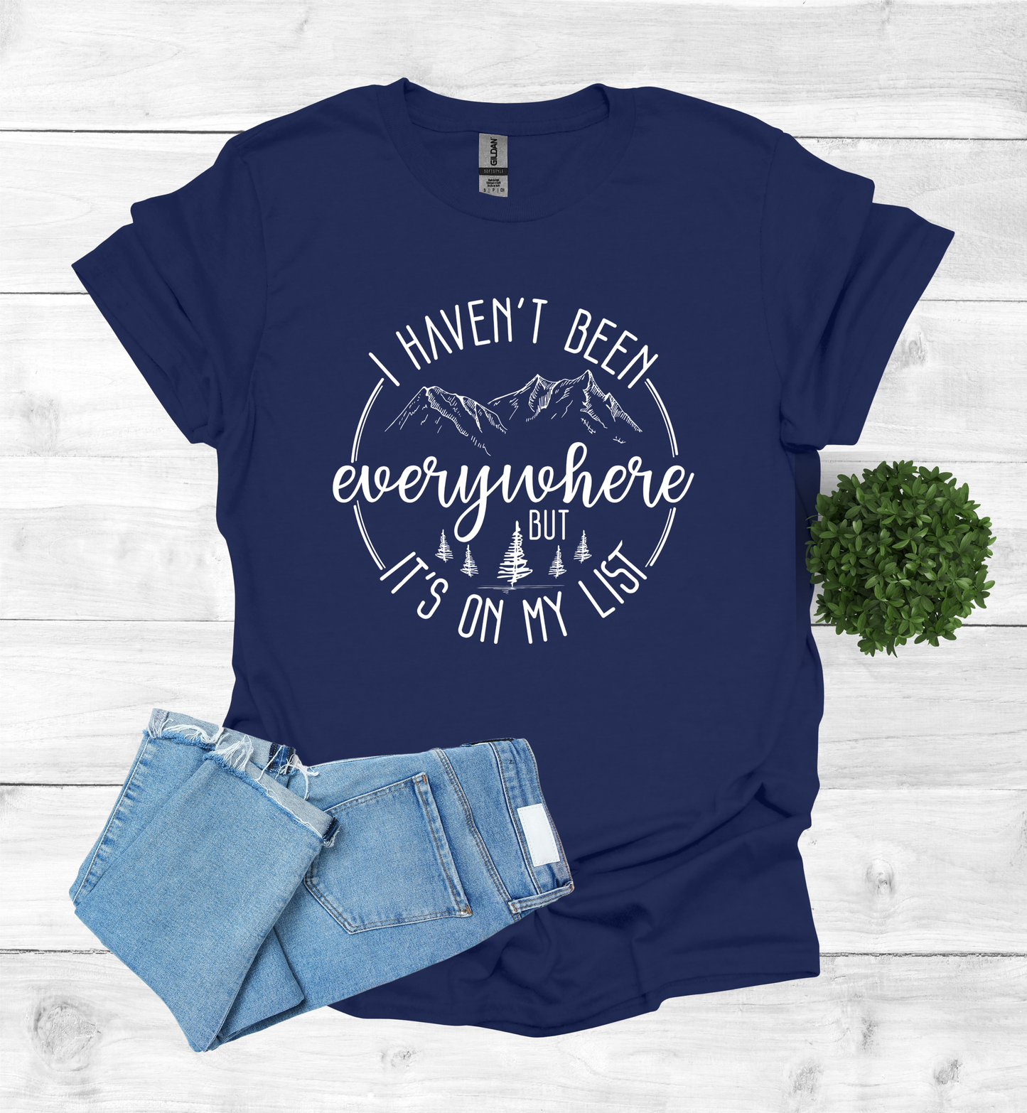 Haven't been Everywhere But It's on my list Shirt