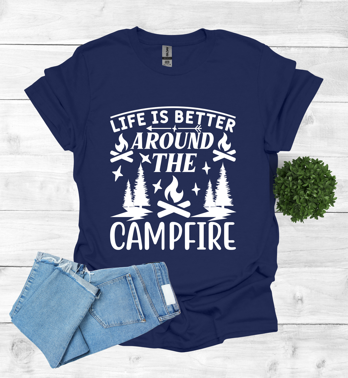 Life is better around the campfire