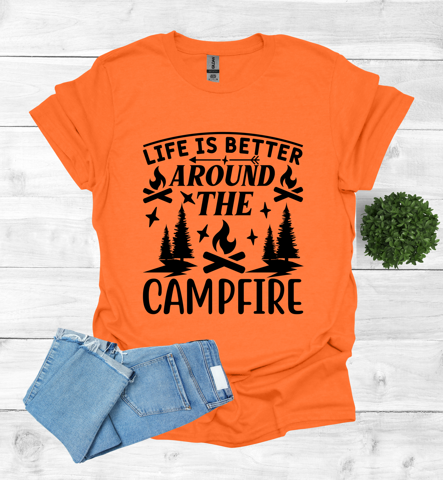 Life is better around the campfire