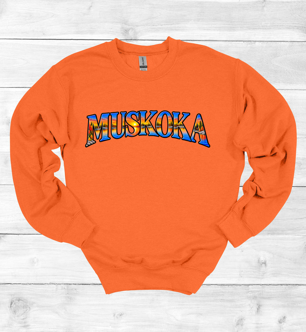Colorful Muskoka  Fall Look, Sweatshirt